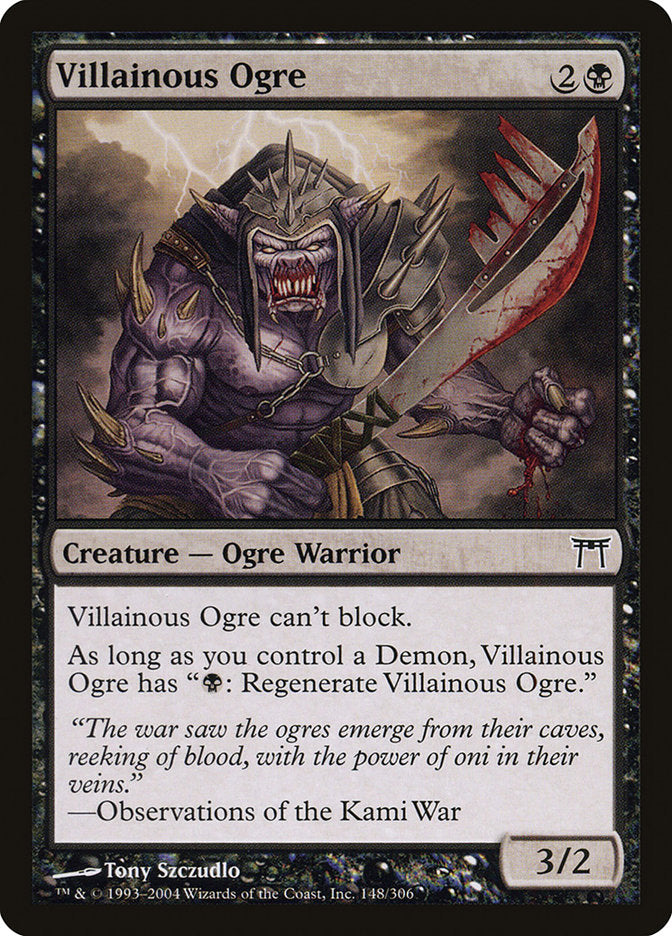 Villainous Ogre [Champions of Kamigawa] | Local Legends