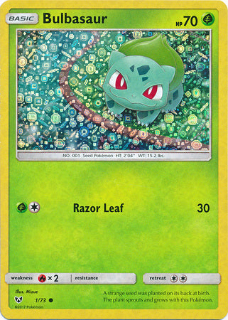 Bulbasaur (1/73) (General Mills Promo) [Sun & Moon: Shining Legends] | Golgari Games