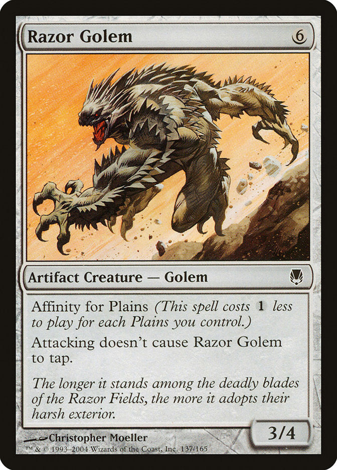 Razor Golem [Darksteel] | Local Legends