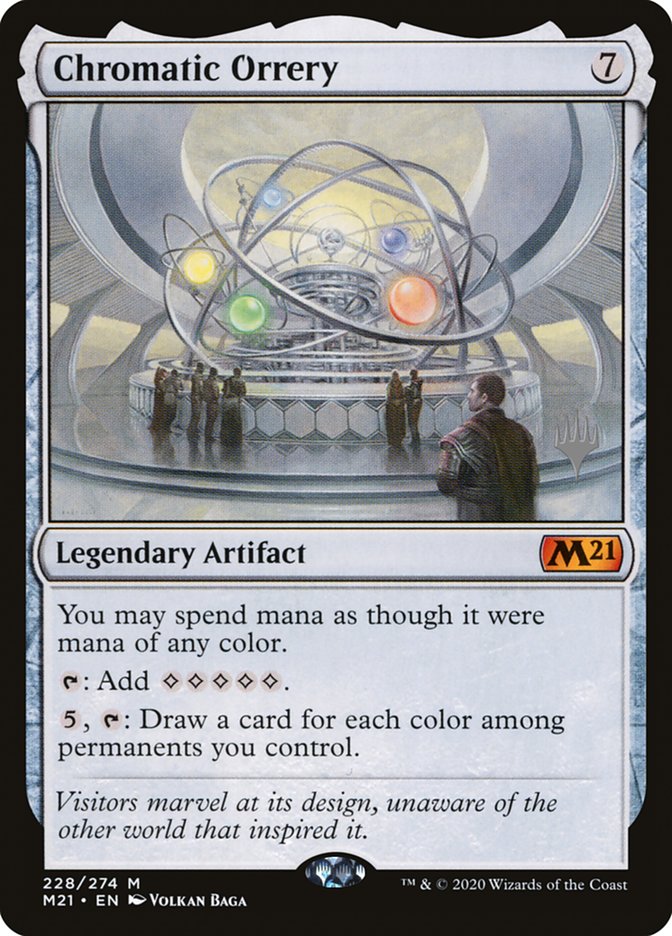 Chromatic Orrery (Promo Pack) [Core Set 2021 Promos] | Golgari Games