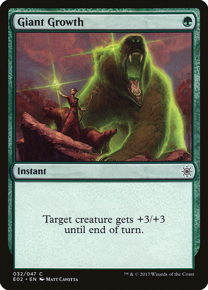 Giant Growth [Explorers of Ixalan] | Golgari Games