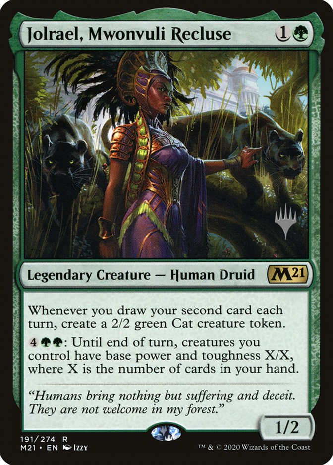 Jolrael, Mwonvuli Recluse (Promo Pack) [Core Set 2021 Promos] | Golgari Games