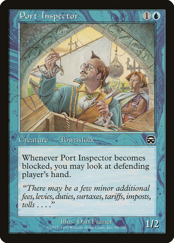 Port Inspector [Mercadian Masques] | Local Legends