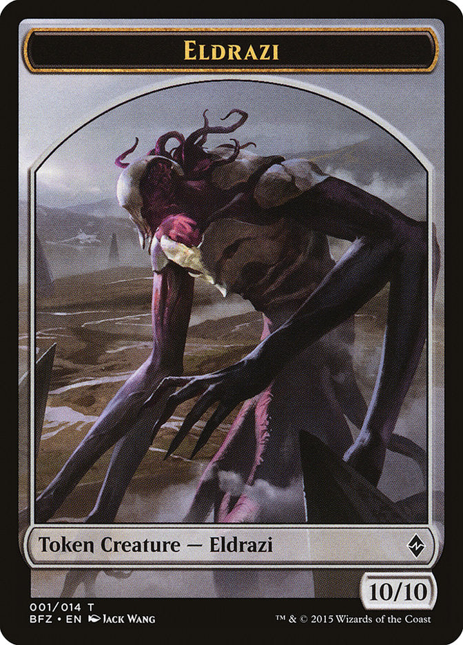 Eldrazi Token [Battle for Zendikar Tokens] | Golgari Games