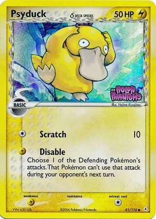 Psyduck (81/110) (Delta Species) (Stamped) [EX: Holon Phantoms] | Golgari Games