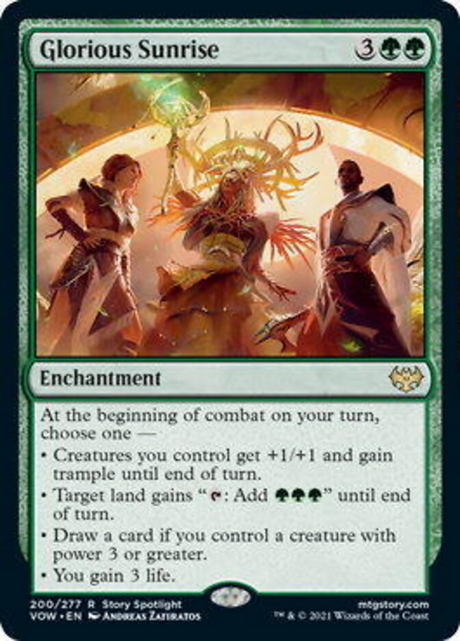 Glorious Sunrise [Innistrad: Crimson Vow] | Local Legends