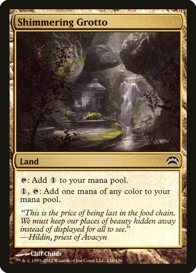 Shimmering Grotto [Planechase 2012] | Local Legends