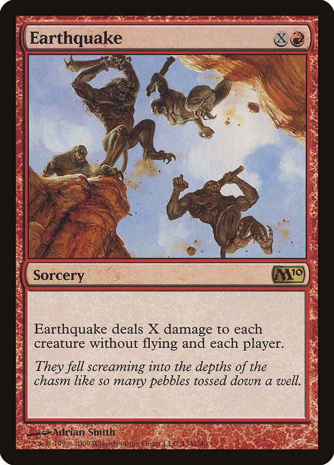 Earthquake [Magic 2010] | Golgari Games