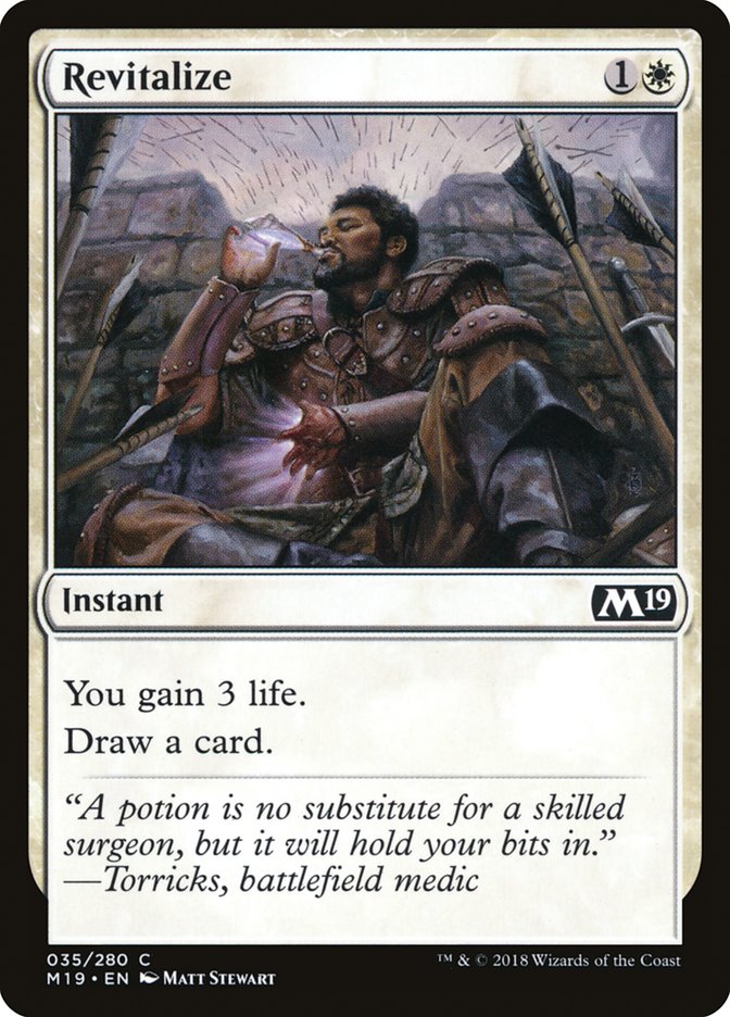Revitalize [Core Set 2019] | Local Legends