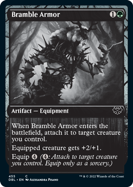 Bramble Armor (455) [Innistrad: Double Feature] | Golgari Games