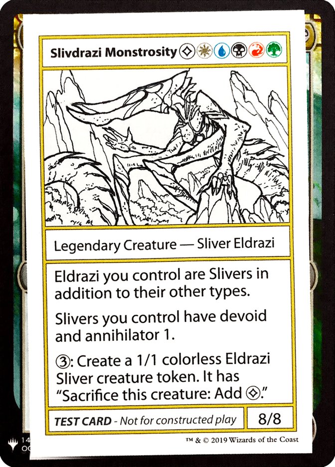 Slivdrazi Monstrosity [Mystery Booster Playtest Cards] | Golgari Games