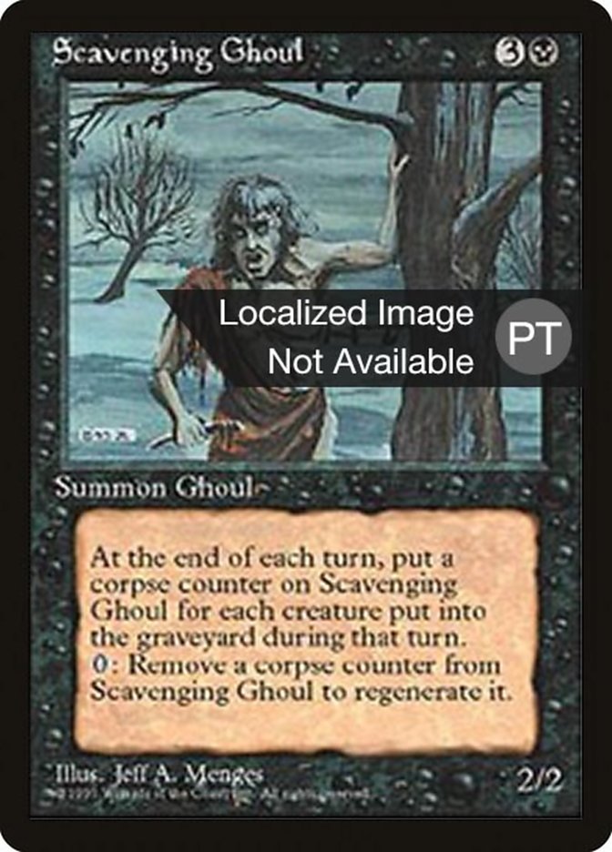 Scavenging Ghoul [Fourth Edition (Foreign Black Border)] | Golgari Games