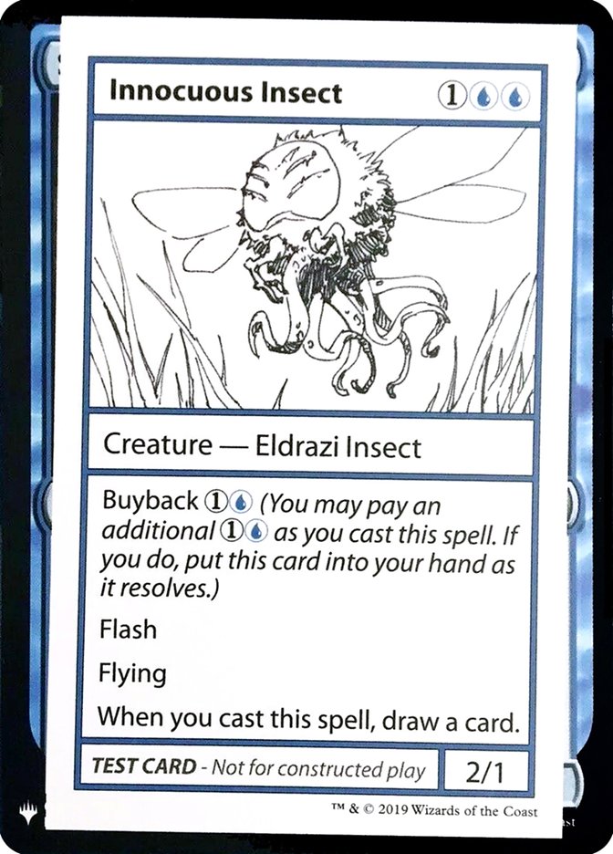 Innocuous Insect [Mystery Booster Playtest Cards] | Golgari Games