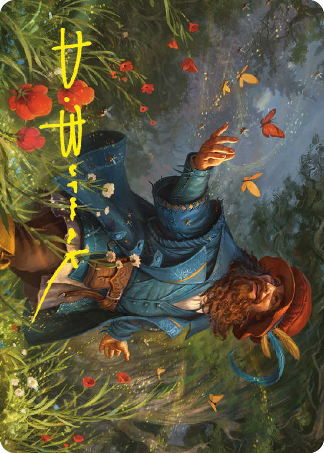 Tom Bombadil Art Card (Gold-Stamped Signature) [The Lord of the Rings: Tales of Middle-earth Art Series] | Golgari Games