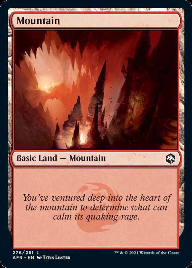 Mountain (276) [Dungeons & Dragons: Adventures in the Forgotten Realms] | Local Legends
