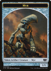 Myr // Pentavite Double-sided Token [Commander 2014 Tokens] | Local Legends