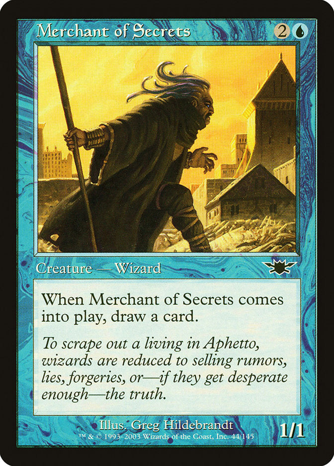 Merchant of Secrets [Legions] | Local Legends