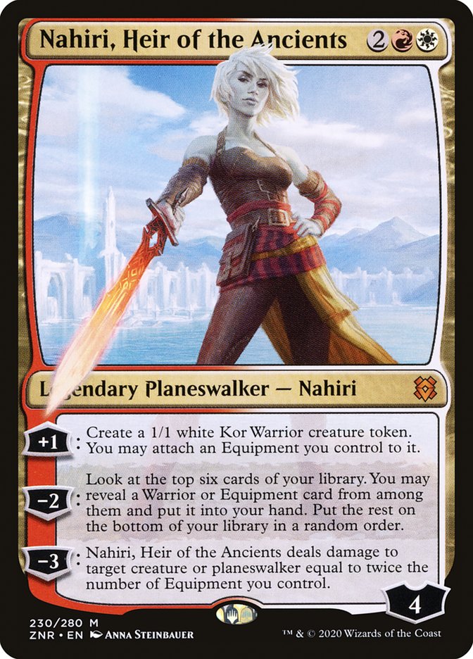 Nahiri, Heir of the Ancients [Zendikar Rising] | Golgari Games