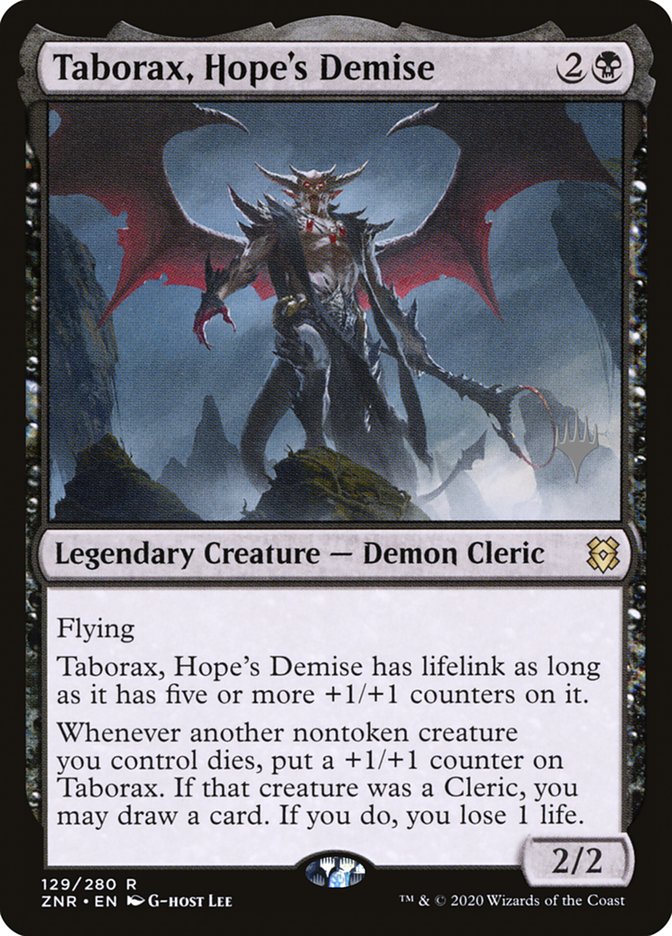 Taborax, Hope's Demise (Promo Pack) [Zendikar Rising Promos] | Golgari Games