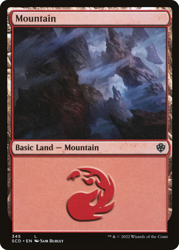 Mountain [Starter Commander Decks] | Golgari Games