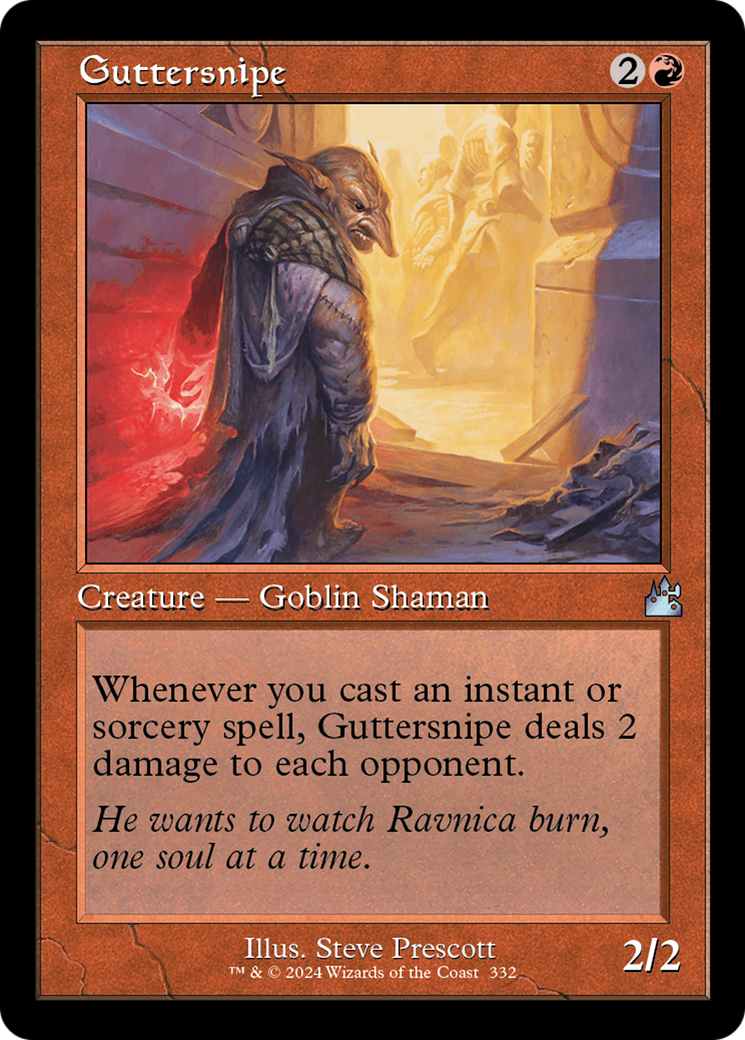 Guttersnipe (Retro Frame) [Ravnica Remastered] | Local Legends