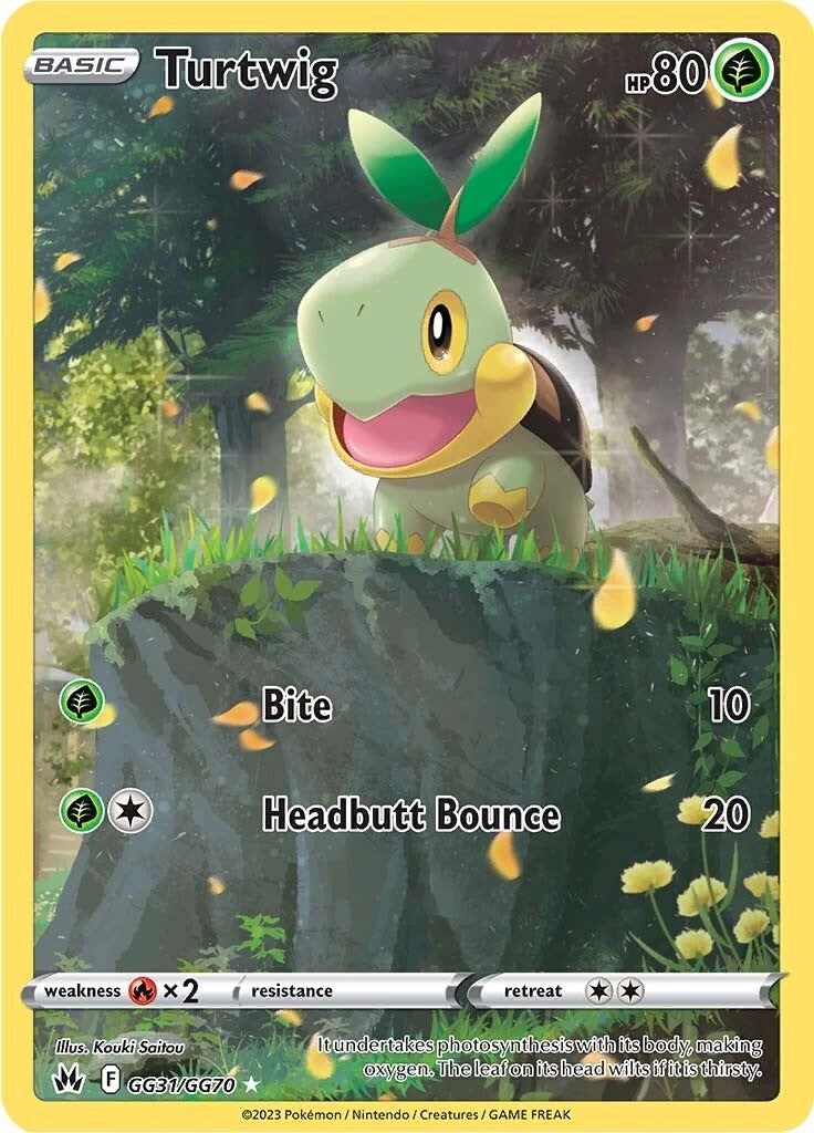 Turtwig (GG31/GG70) [Sword & Shield: Crown Zenith] | Golgari Games