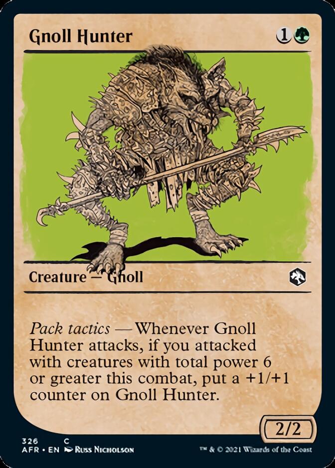 Gnoll Hunter (Showcase) [Dungeons & Dragons: Adventures in the Forgotten Realms] | Golgari Games