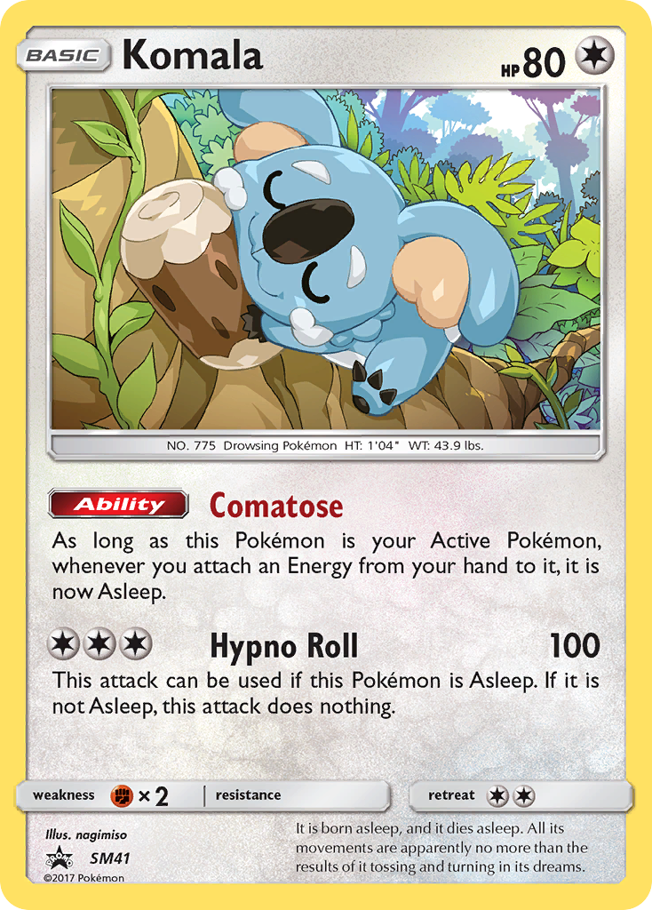 Komala (SM41) [Sun & Moon: Black Star Promos] | Golgari Games