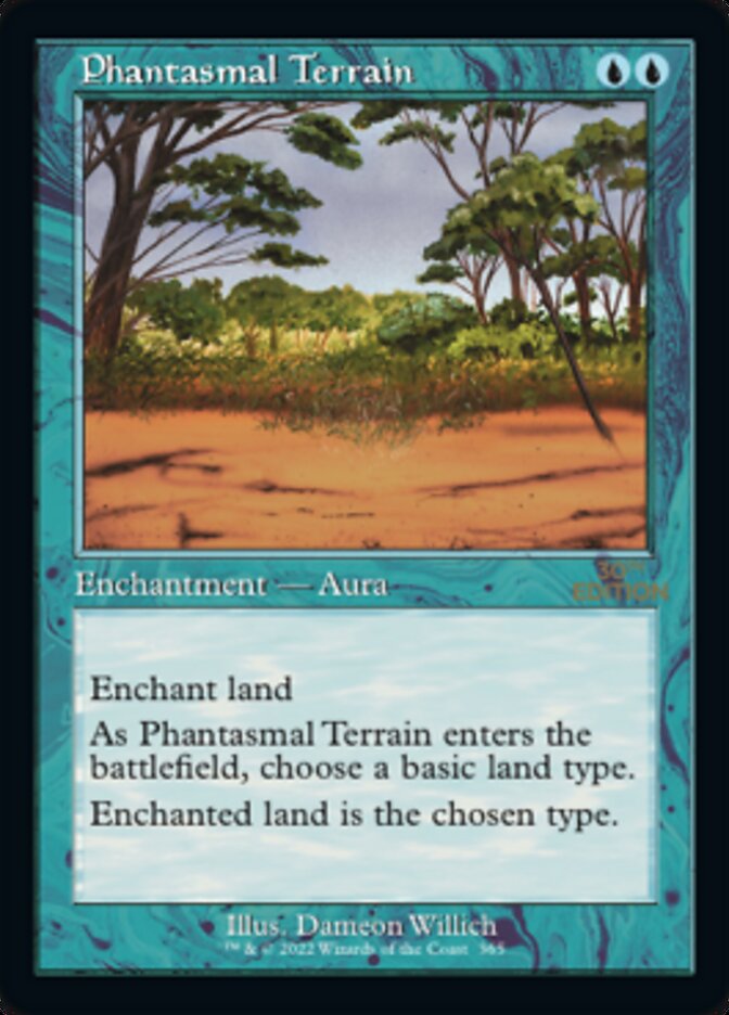 Phantasmal Terrain (Retro) [30th Anniversary Edition] | Local Legends