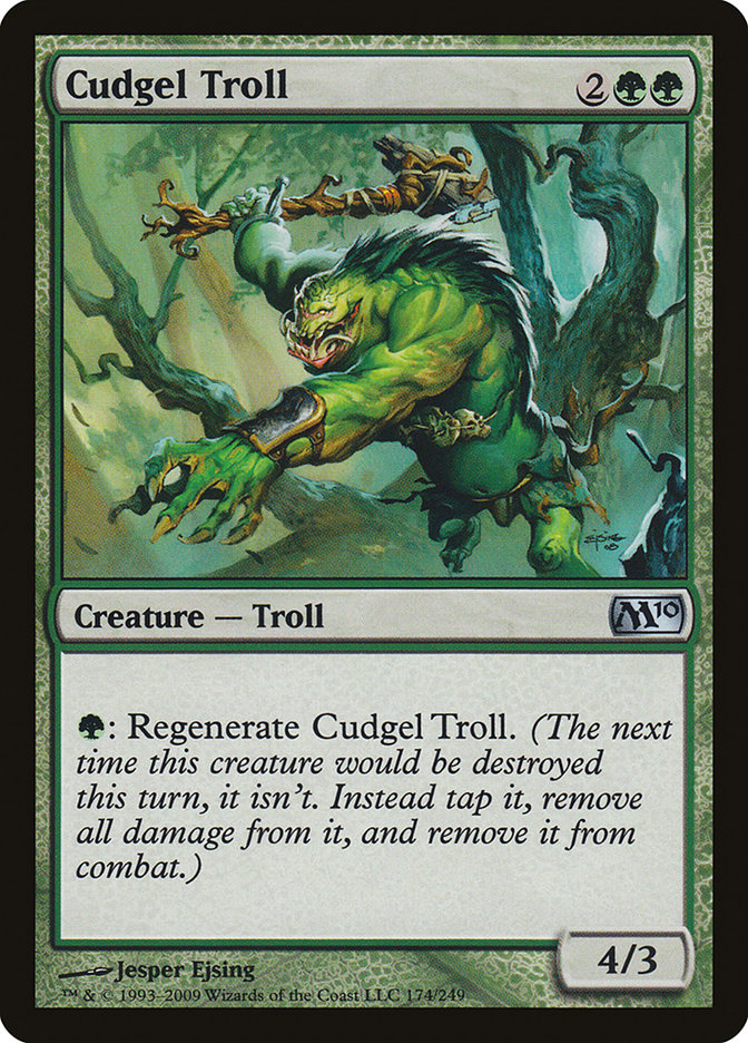 Cudgel Troll [Magic 2010] | Golgari Games