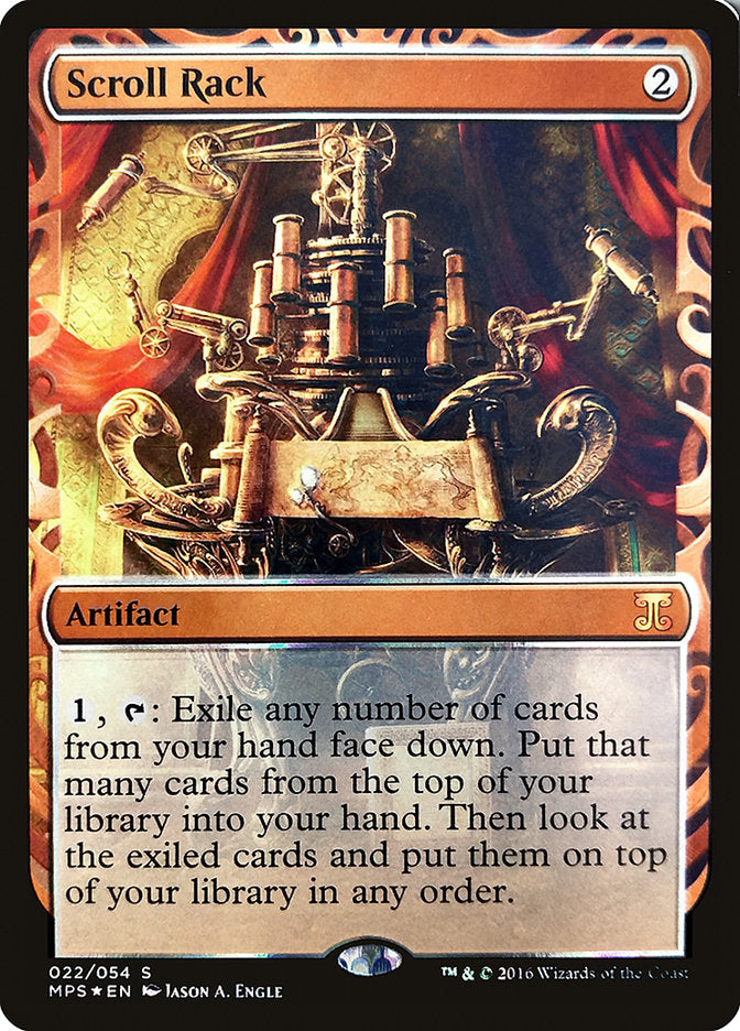 Scroll Rack [Kaladesh Inventions] | Golgari Games