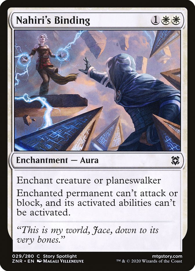 Nahiri's Binding [Zendikar Rising] | Local Legends