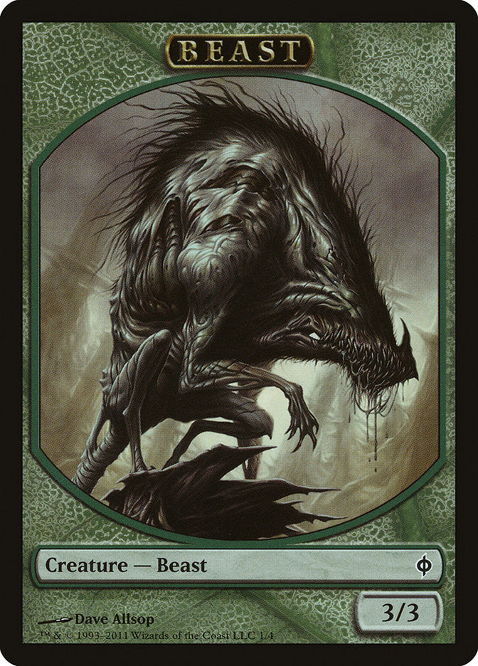 Beast Token [New Phyrexia Tokens] | Local Legends