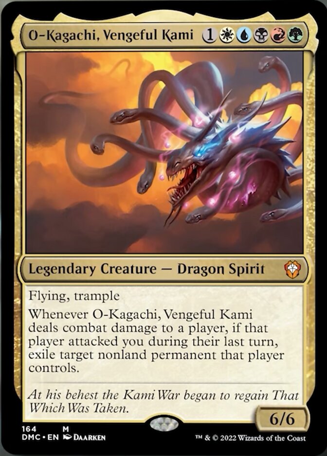 O-Kagachi, Vengeful Kami [Dominaria United Commander] | Golgari Games