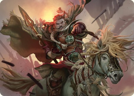 Eomer of the Riddermark Art Card [The Lord of the Rings: Tales of Middle-earth Art Series] | Local Legends