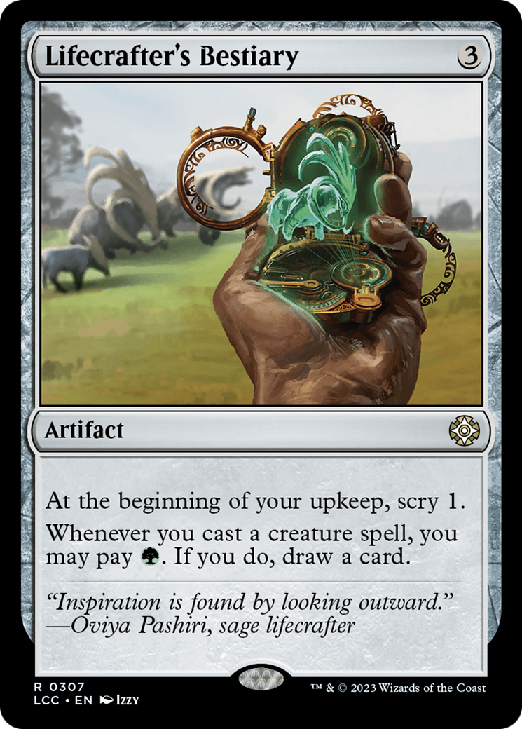 Lifecrafter's Bestiary [The Lost Caverns of Ixalan Commander] | Local Legends