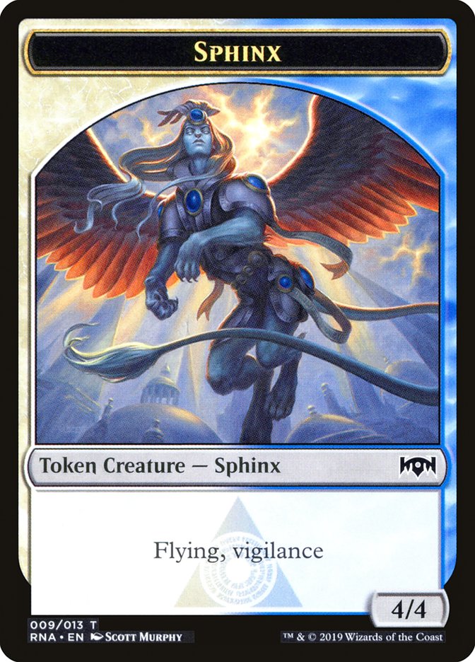 Sphinx Token [Ravnica Allegiance Tokens] | Golgari Games