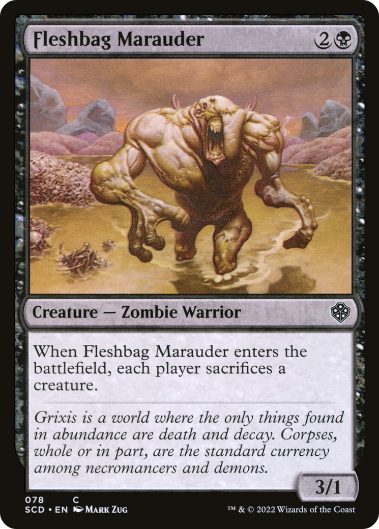Fleshbag Marauder [Starter Commander Decks] | Local Legends
