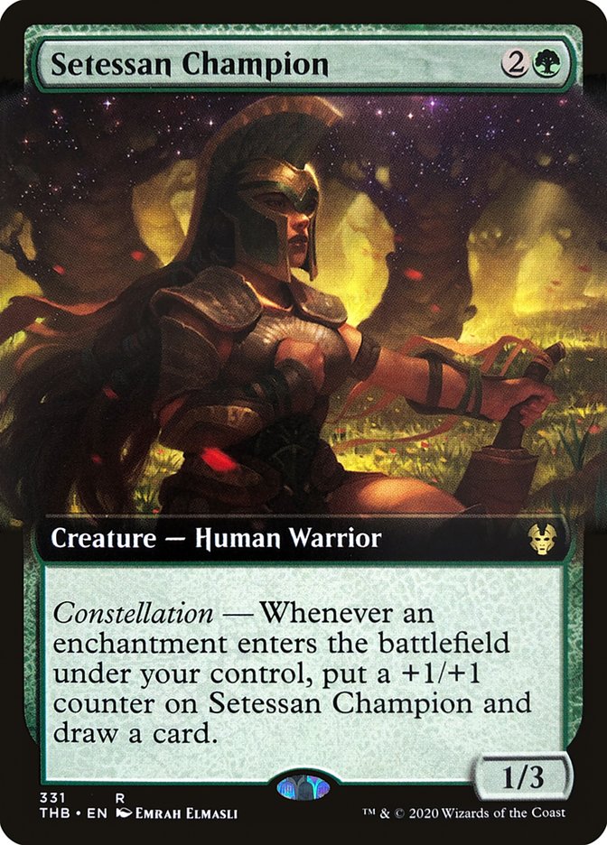 Setessan Champion (Extended Art) [Theros Beyond Death] | Local Legends