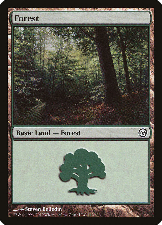 Forest (112) [Duels of the Planeswalkers] | Local Legends