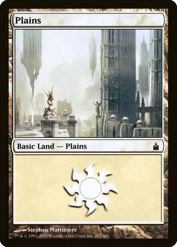 Plains (287) [Ravnica: City of Guilds] | Local Legends