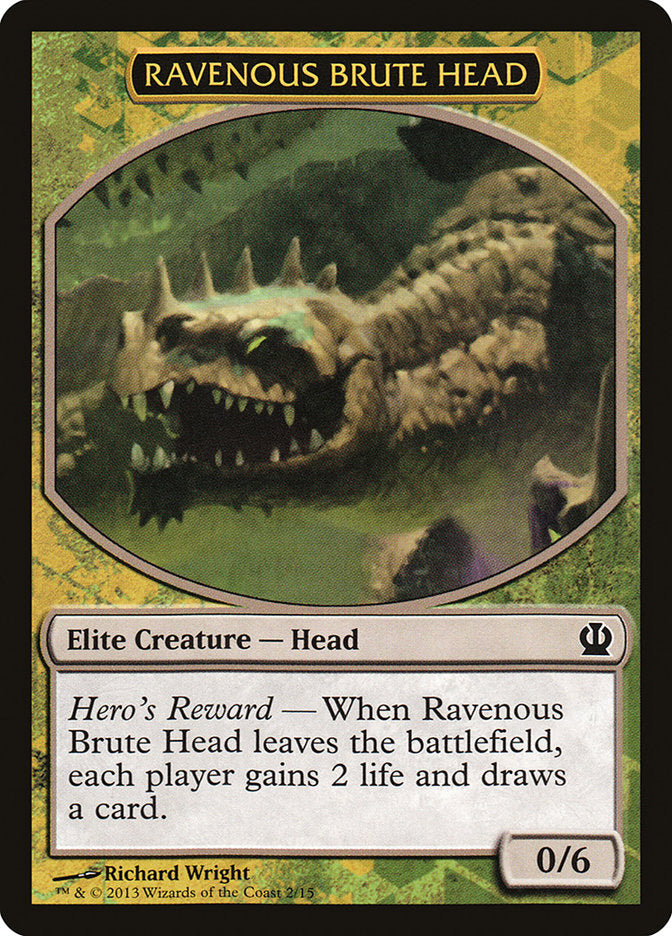 Ravenous Brute Head [Theros Face the Hydra] | Local Legends