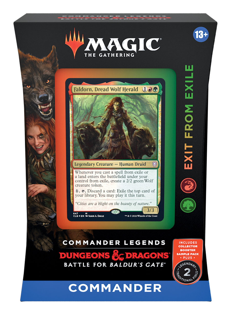 Commander Legends: Battle for Baldur's Gate - Commander Deck Display | Local Legends