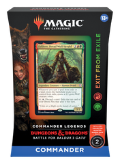 Commander Legends: Battle for Baldur's Gate - Commander Deck (Exit from Exile) | Golgari Games