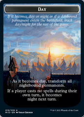 Day // Night Double-sided Token [Innistrad: Midnight Hunt Tokens] | Local Legends