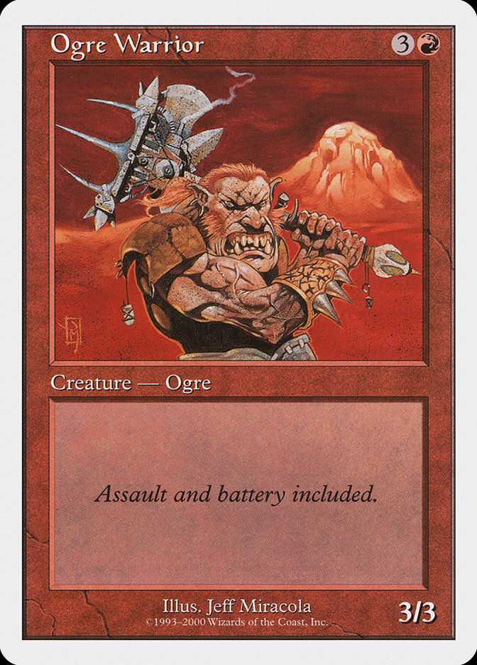 Ogre Warrior [Starter 2000] | Golgari Games