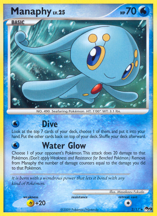 Manaphy (2/17) [POP Series 9] | Golgari Games