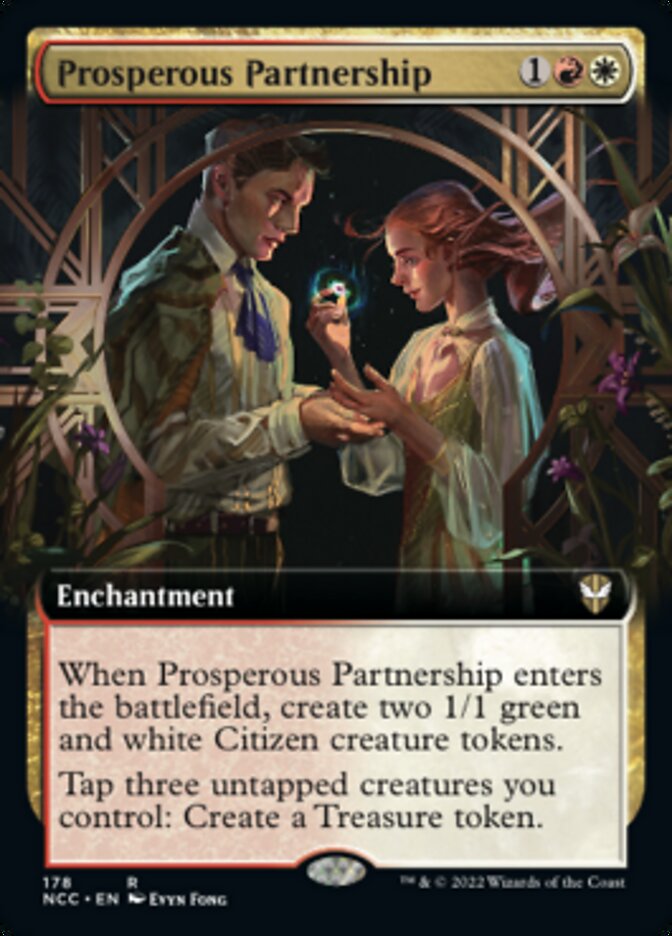 Prosperous Partnership (Extended Art) [Streets of New Capenna Commander] | Local Legends