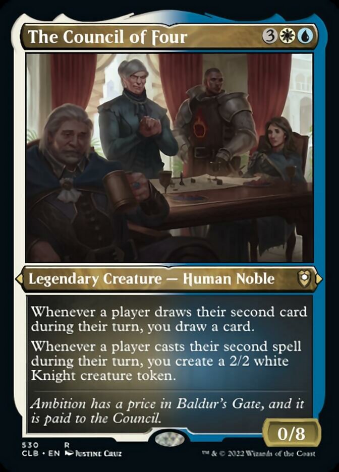 The Council of Four (Foil Etched) [Commander Legends: Battle for Baldur's Gate] | Local Legends