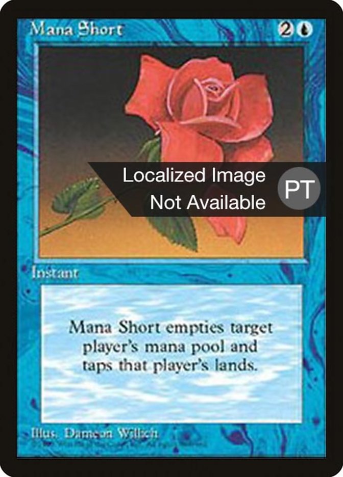 Mana Short [Fourth Edition (Foreign Black Border)] | Local Legends